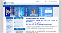 Desktop Screenshot of geniewebs.com